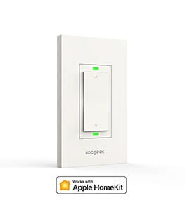 Works with Apple HomeKit, Supports to Adjust brightness