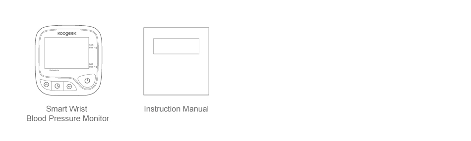 koogeek blood pressure monitor manual